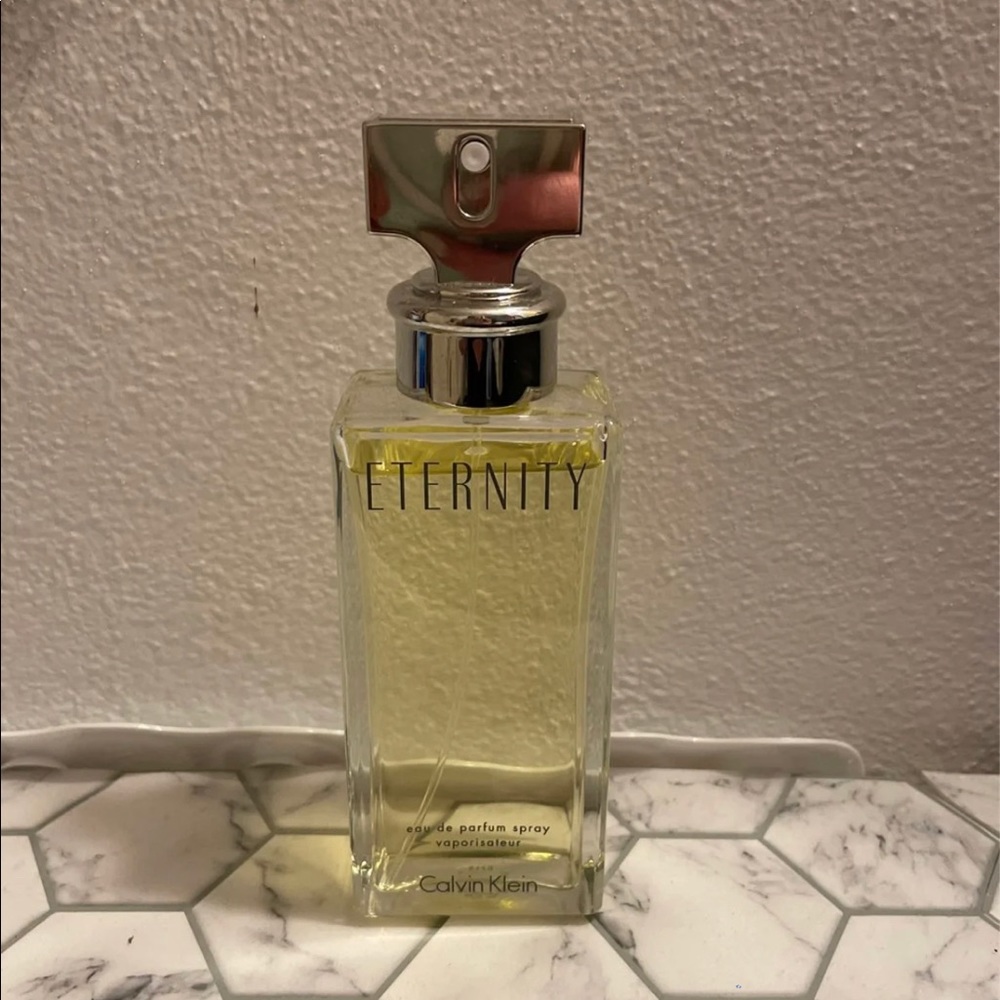 Women’s Calvin Klein Eternity perfume.